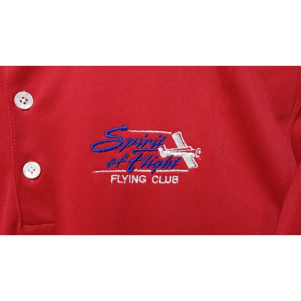 Spirit Of Flight Pilot Club M Nike Dri-Fit Short Sleeve Shirt Aviation Flying